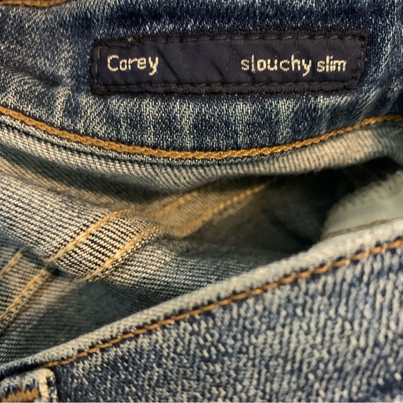 Citizens Of Humanity Corey Slouch Distressed Denim Jeans 26 Boyfriend - Picture 9 of 9